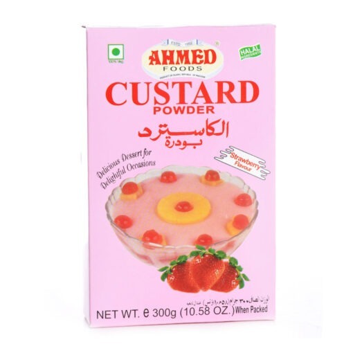 ahmed strawberry custard – 300g