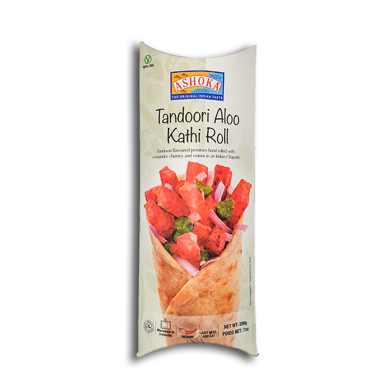 Masala Wala Frozen ASHOKA Tandoori Aloo Kathi Roll 200g