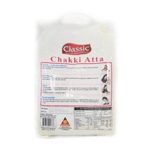 classic chakki fresh atta – 10kg