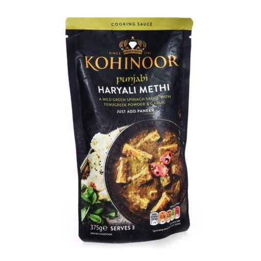 kohinoor punjabi haryali methi sauce – 375g