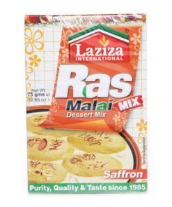 laziza rasmalai mix (saffron) – 75g