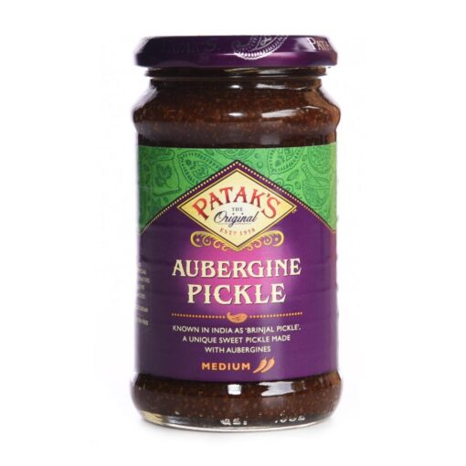 pataks aubergine pickle – 312g