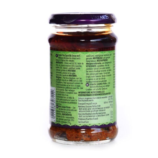 pataks lime pickle hot – 283g