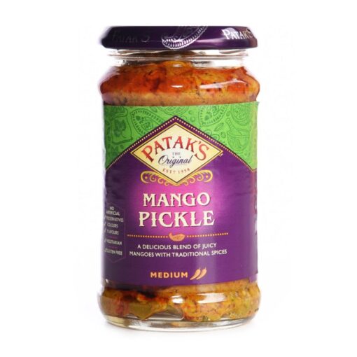 pataks mango pickle medium – 283g