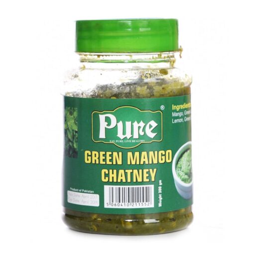pure green mango chutney  – 330g