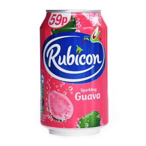rubicon guava sparkling can – 330ml