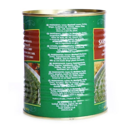 trs canned sarson ka saag – 800g