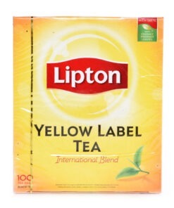 liption yellow label tea bags – 100tb
